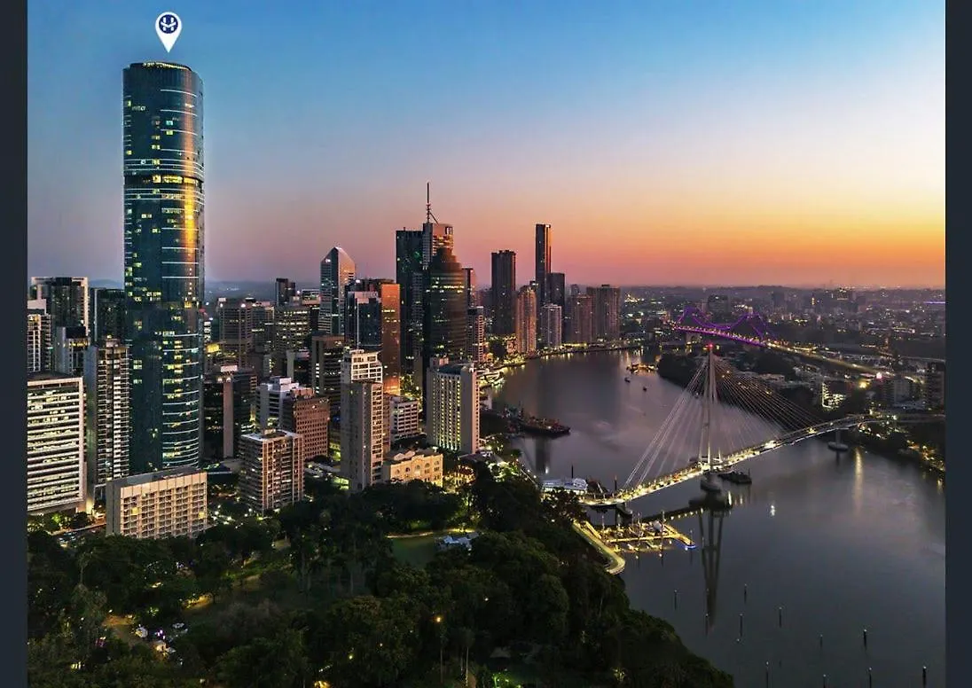 Appartement The Gatsby Escape Skytower Luxury Living At Level 71 à Brisbane