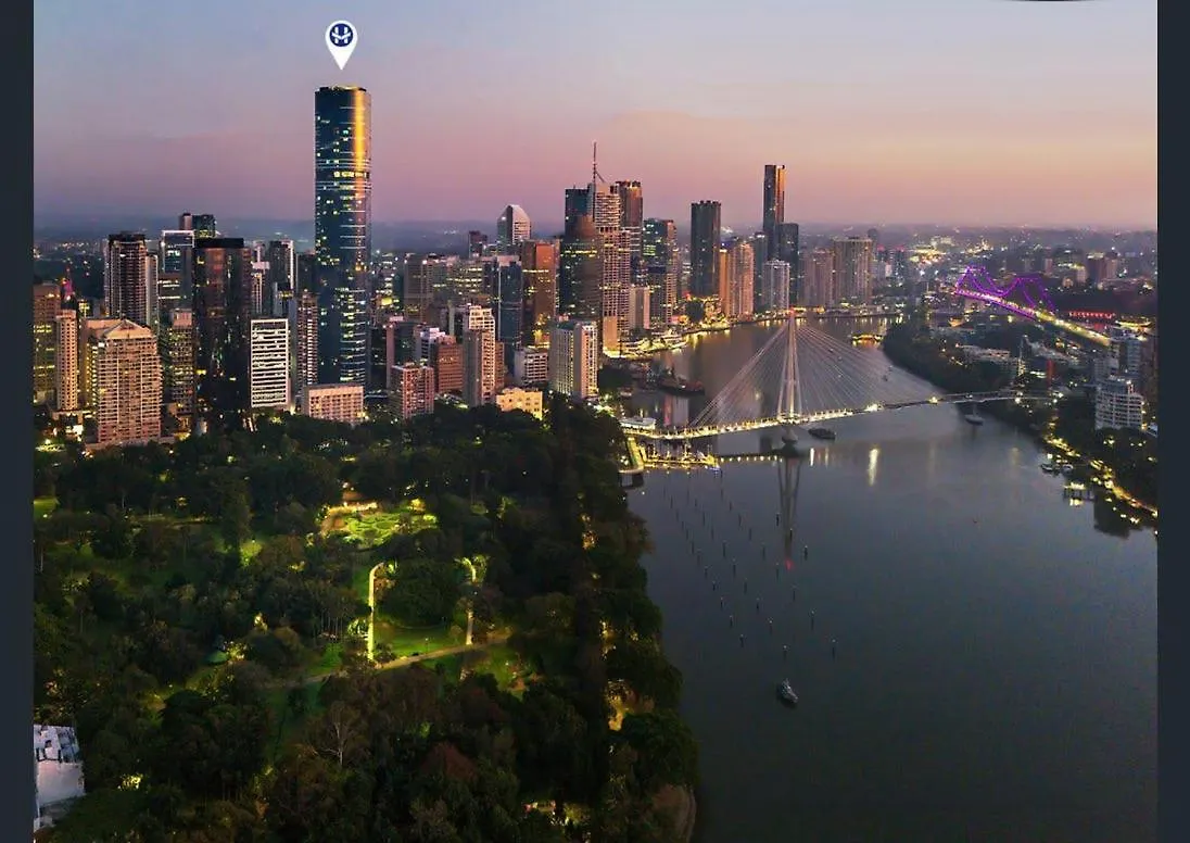 The Gatsby Escape Skytower Luxury Living At Level 71 Appartement Brisbane 0*,